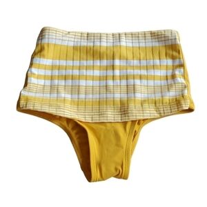 NEW Robin Piccone Womens High Bottom Bikini Swim sz XS